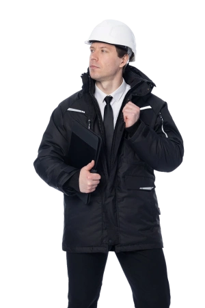 Парка BRODEKS KW 215 зимняя (черный)