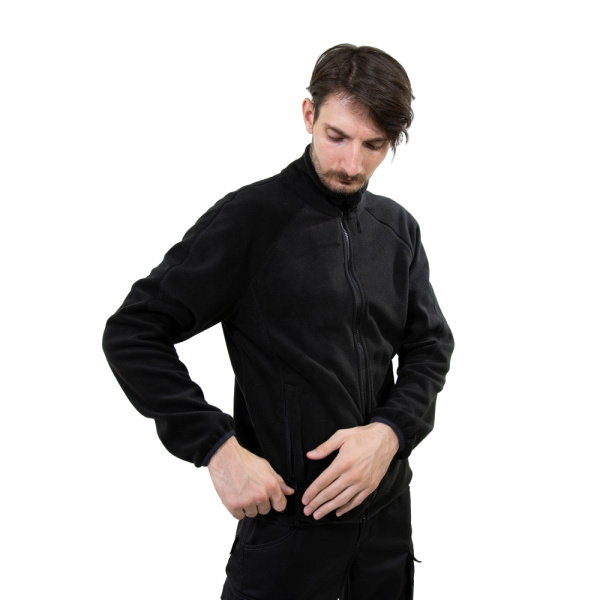 Толстовка Brodeks KS 211 флисовая (черный)