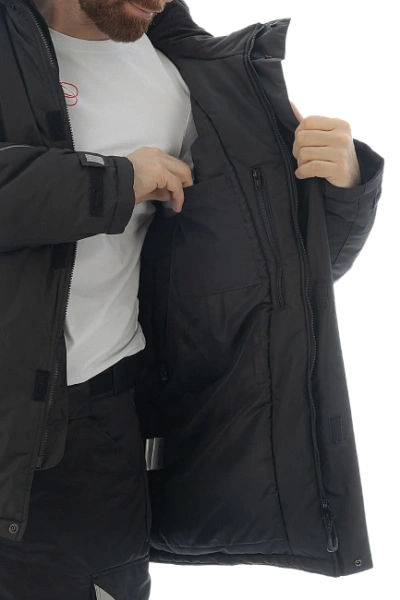 Парка Brodeks KW 204 зимняя (черный)