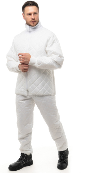 Костюм OAKVILLE утепленный с БР (белый)
