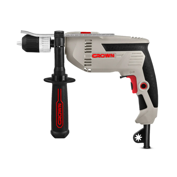 Дрель ударная CROWN CT10129C 750Вт 0-2800об/мин 0-44800уд/мин БЗП 2-13мм