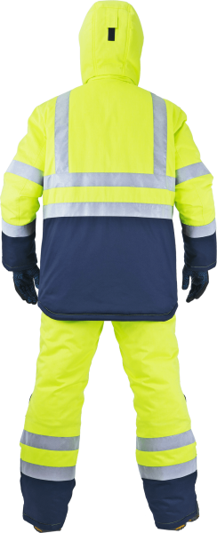 Костюм РЕФЛЕКТ-1 зимний с ПК (желтый/синий)