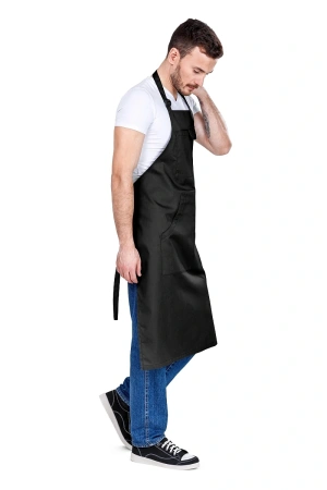 Фартук поварской АРГО (черный) Фартук поварской АРГО (черный)