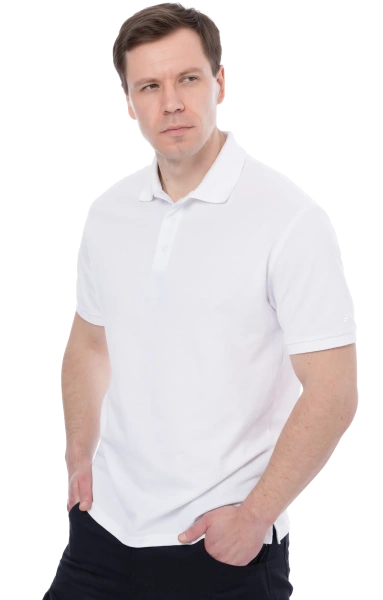 Рубашка поло BRODEKS KS721 (белый)