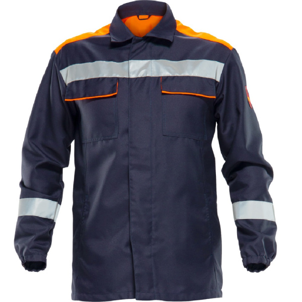 Костюм ХИМОГАРД с БР и беретом (т.синий/оранжевый)