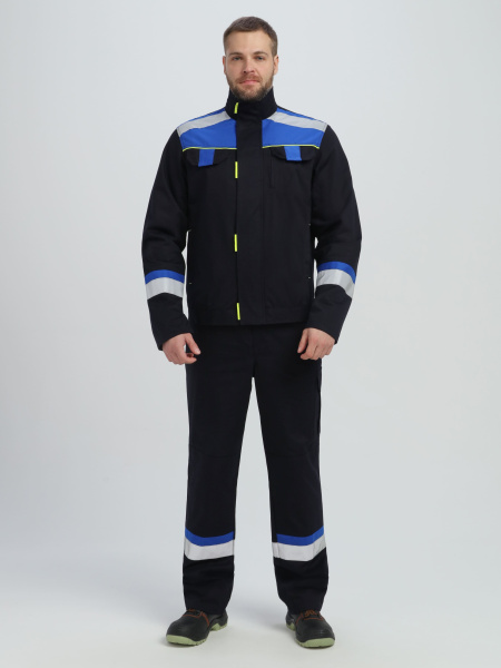 Костюм БОСТОН IMP с ПК (т.синий/васильковый)