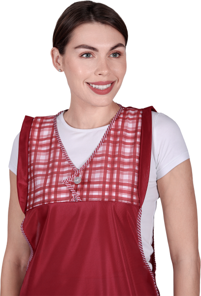 Фартук ХОЗЯЮШКА нейлоновый (бордовый)