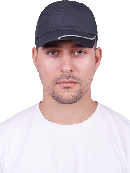 Бейсболка IFORM (т.серый/черный)