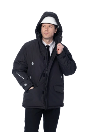 Парка Brodeks KW 204 зимняя (черный)