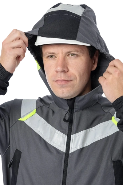 Комбинезон BRODEKS KS 503 (серый/черный)