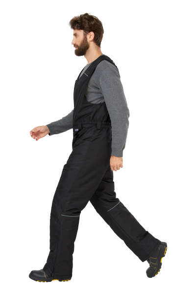 Полукомбинезон ДЭЛФ зимний (черный)