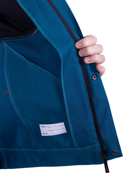 Куртка СТРОНГ (бирюзовый/черный)