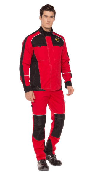 Костюм СТАРТ с БР (красный)