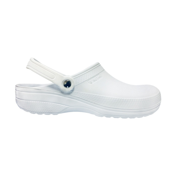 Сабо КРОКС ПУ (белый)