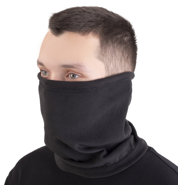 Баф PAYER НУРГУШ с утяжкой флисовый (черный)