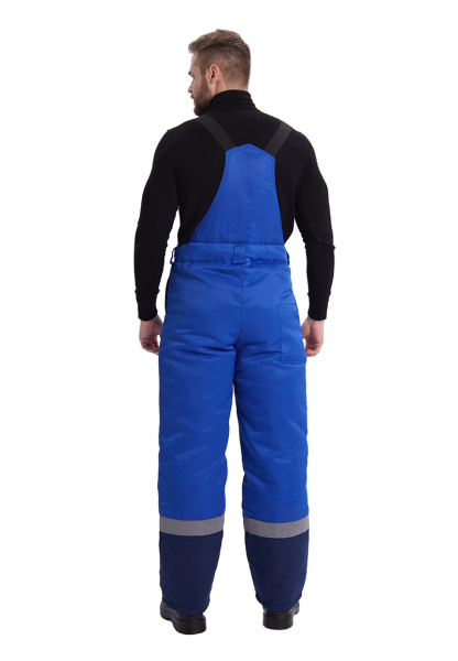 Костюм ЗИМНИК зимний с БР (василек/т.синий)