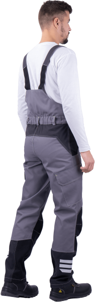 Полукомбинезон ЭДВАНС (серый/т.серый/черный)