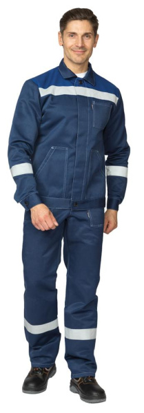 Костюм ПАНТЕОН СОП с БР (синий/васильковый)