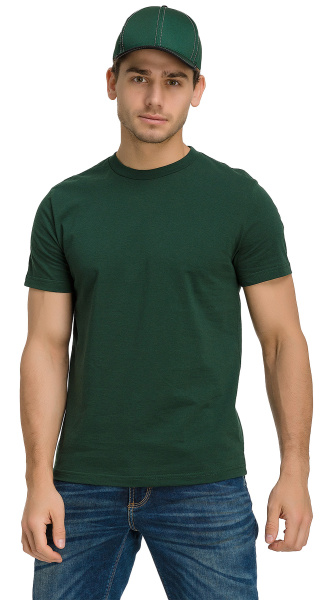 Футболка RONTA FUT001 (т.зеленый)
