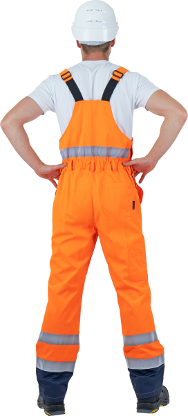 Костюм БРАЙТ сигнальный с ПК (оранжевый/синий)
