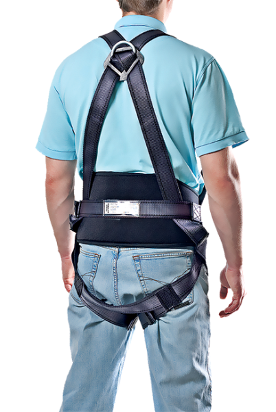 Привязь BG СПР-03, наплечные/набедренные лямки, высокий плотный кушак