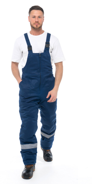 Костюм СТАНДАРТ ГРЕТА зимний с СОП с ПК (т.синий/васильковый)