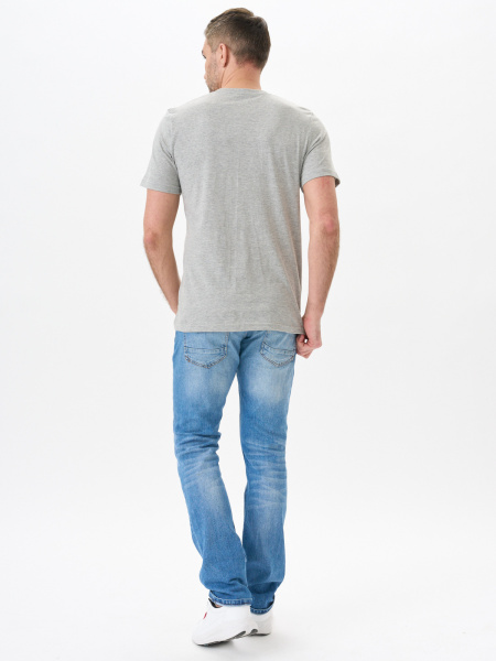 Футболка PREMIUM (меланж т.серый)