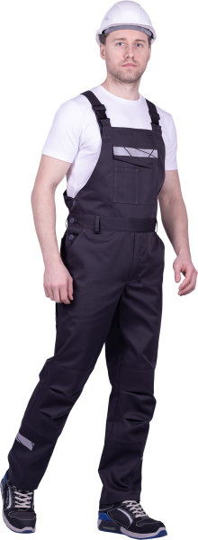 Полукомбинезон СТРОНГ (т.серый)