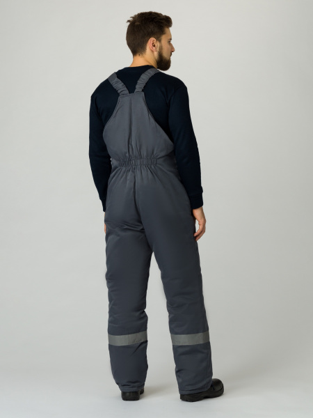Полукомбинезон ЭКСПЕРТНЫЙ-ЛЮКС зимний (т.серый)