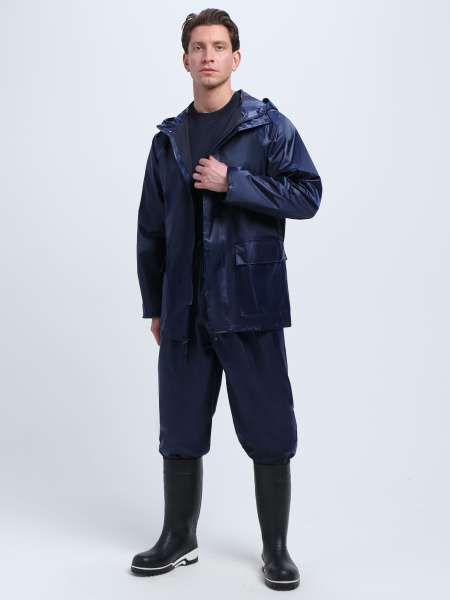 Костюм PROFLINE LEADER влагозащитный с БР (т.синий)