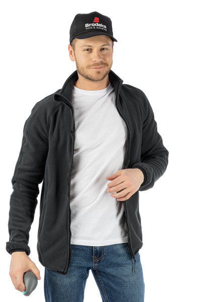 Толстовка Brodeks KS 211 флисовая (графит)