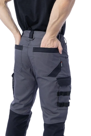 Брюки Brodeks KS 302 (серый/черный)