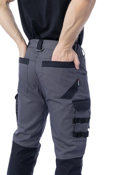 Брюки Brodeks KS 302 (серый/черный)