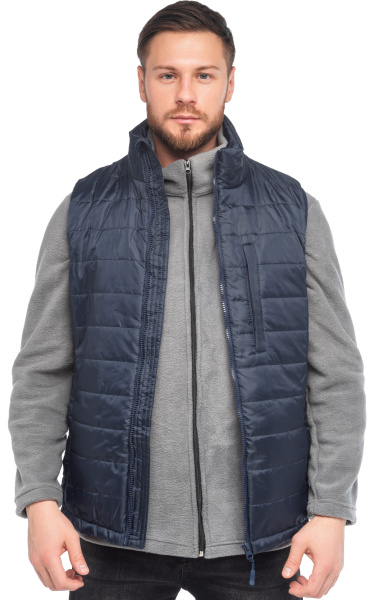 Жилет КАНАДА зимний (синий/оранжевый)