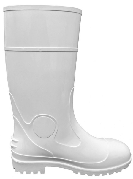 Сапоги ПВХ STEP В-40 МБС мужские (белый)
