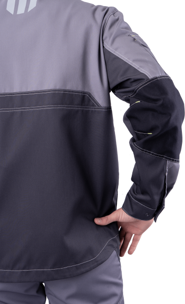 Куртка ЭДВАНС (серый/т.серый/черный)