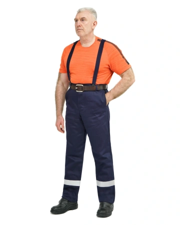 Костюм сварщика ОНИКС СОП 2 кл.защиты с БР (т.синий)