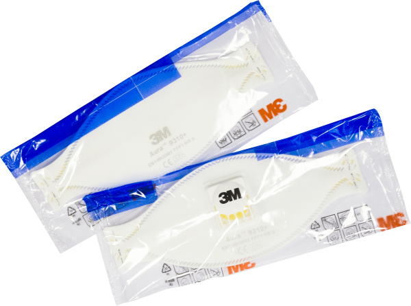 Респиратор 3M™ 9310 + Aura™, FFP1