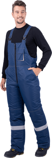 Костюм ЕНИСЕЙ зимний с ПК (синий/бежевый)