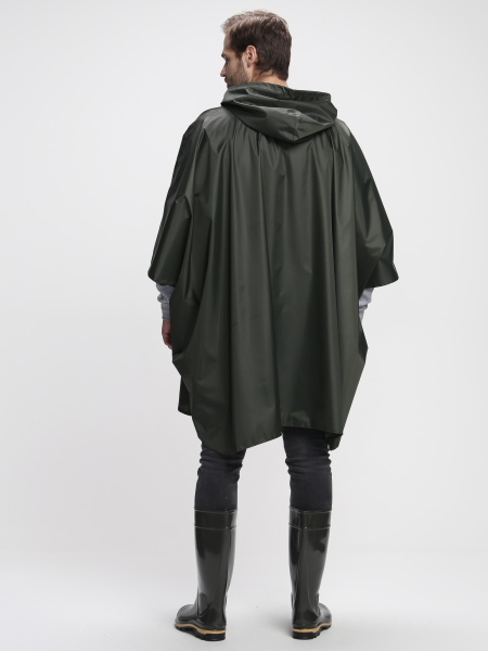 Плащ-пончо влагозащитный (хаки)