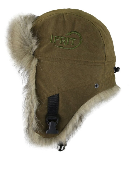 Шапка-ушанка IFRIT EGIR Ш-471 (оливковый)