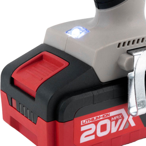 Аккумуляторный ударный шуруповерт CROWN CT21075HMX-4 BMC 20В 4Ач*2 60Нм