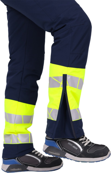 Брюки ACTIVE зимние (синий/желтый)