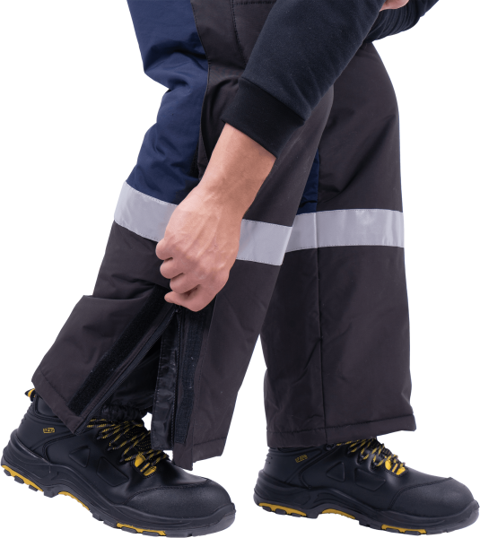 Костюм УРАГАН-УЛЬТРА с ПК зимний (т.синий/черный)