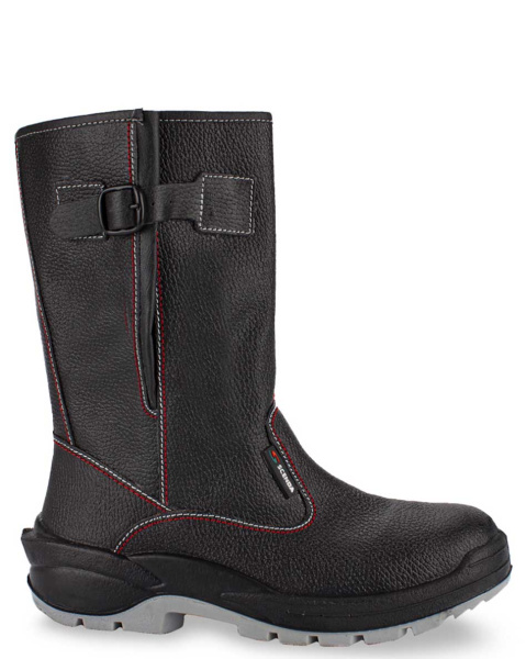 Сапоги РЕДГРЕЙ натуральная кожа ПУ/ТПУ с МП