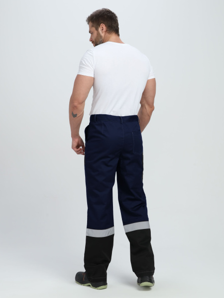 Костюм ВИВАТ-1 ПРЕМИУМ СН МВО с БР (т.синий/черный/васильковый)