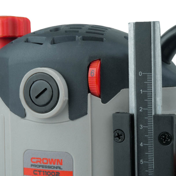 Фрезер CROWN CT11002 1400Вт раб.ход 50мм 28000об/мин