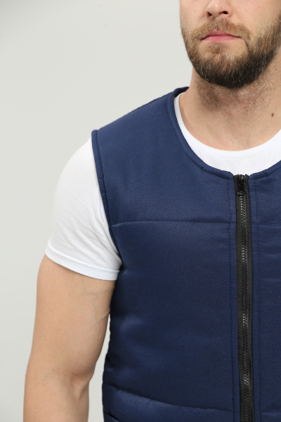 Жилет БАЗА зимний (т.синий)