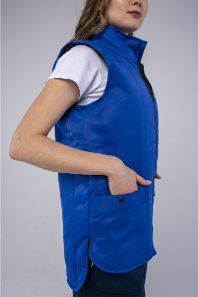 Жилет Универсальный зимний (васильковый)