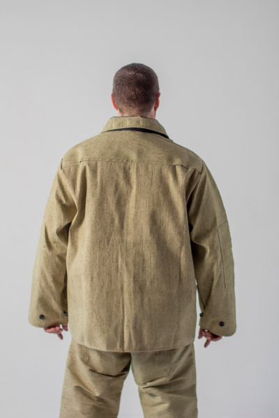 Костюм брезентовый с накладками пл. 550 гр с БР